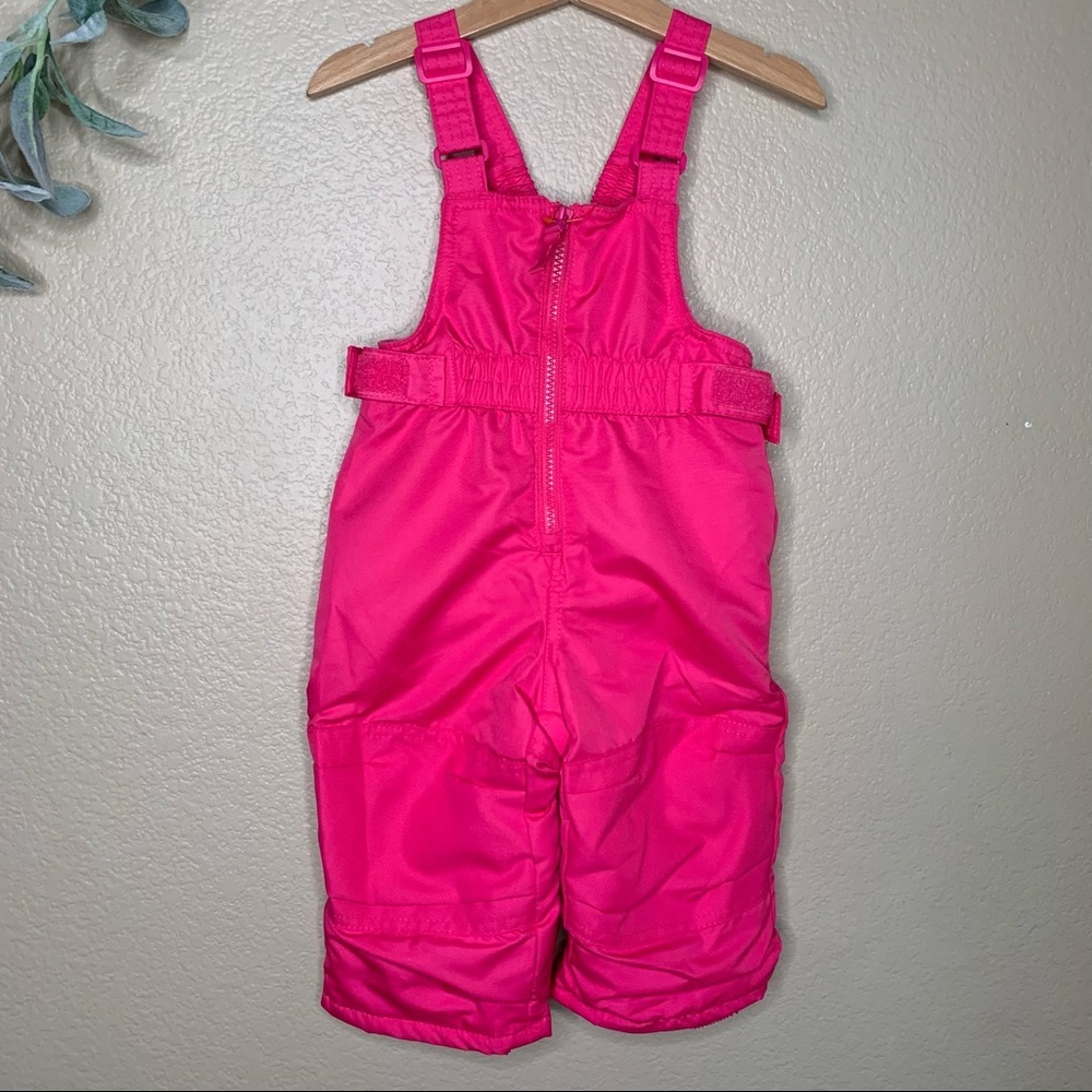 Cat & Jack ~ Toddler Girls' Snow Bib Pink Size 12 Months